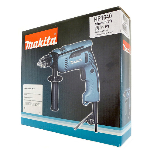 Дрель MAKITA HP1640 (680Вт,удар,0-2800об/мин): фото 2
