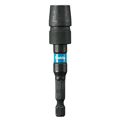 Держатель для бит магнитный с зажимным патроном MAKITA Impact Black (76мм,1/4")/E-24125