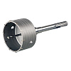 Коронка твердосплавная в сборе SDS-Max 100 х 50 х 100 мм ПРАКТИКА/038-852: миниатюра фото 1