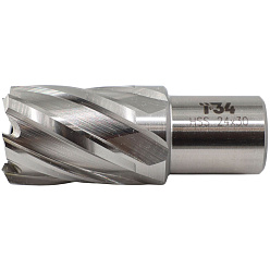 Сверло корончатое D 24х30 мм HSS хв.Weldon 3/4(19мм) HSS-Pro Т34