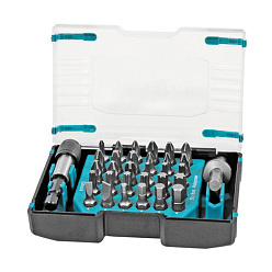 Набор бит MAKITA D-65084 (биты 30 шт+магн.держатель+адаптер)