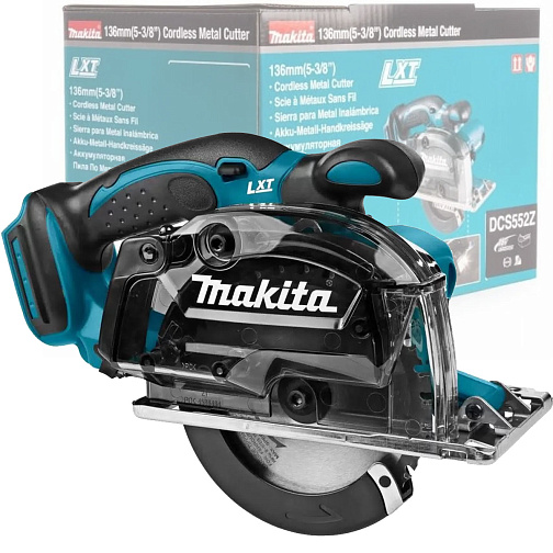 Пила дисковая аккумуляторная MAKITA DCS552Z (BL-Motor,18В/LXT,136х20мм,50.5мм,без акк.и з/у) **: фото 1