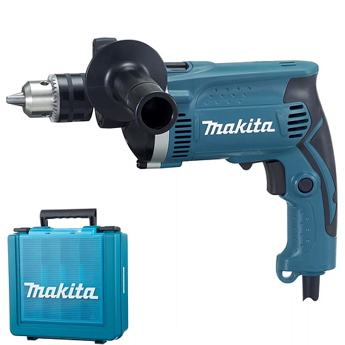 Дрель MAKITA HP1630K (710Вт,удар,0-3200об/мин,кейс): фото 1