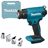 Термовоздуходувка аккумуляторная MAKITA DHG180ZK (BL-Motor,18В/LXT,550гр,кейс+насадки) **: миниатюра фото 1