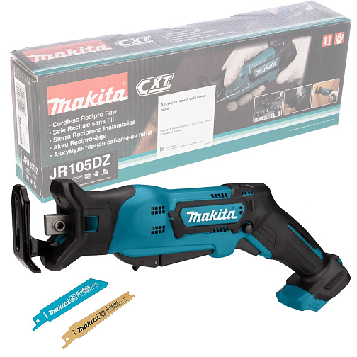 Пила сабельная аккумуляторная MAKITA JR105DZ (12В/CXT,0-3300об/мин,50мм): фото 1