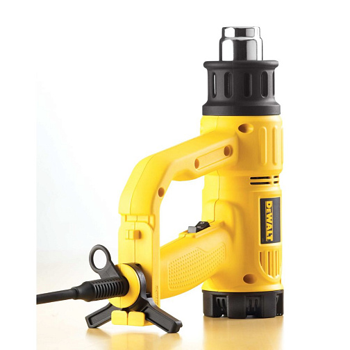 Термовоздуходувка DeWALT D26411 (1800Вт,50-600градус,250/400л/мин,2насадки): фото 3