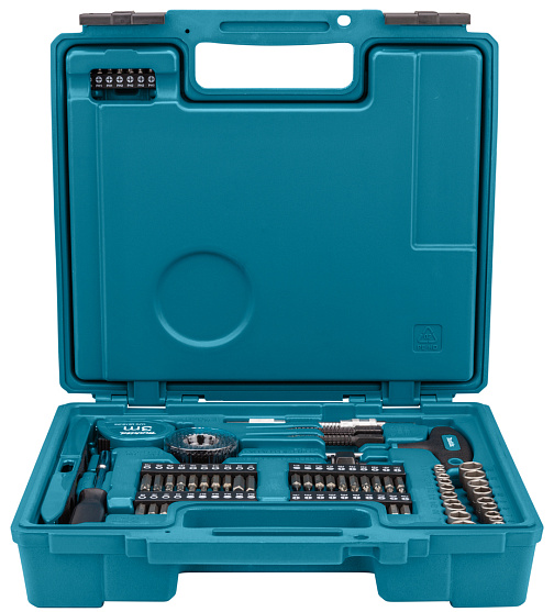 Набор инструмента MAKITA Basic (212предметов:сверла,биты,головки,инструменты,кейс)/E-06270: фото 4