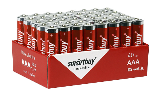 Батарейка ААА ALKALINE Smartbuy SBBA-3A40S: фото 3