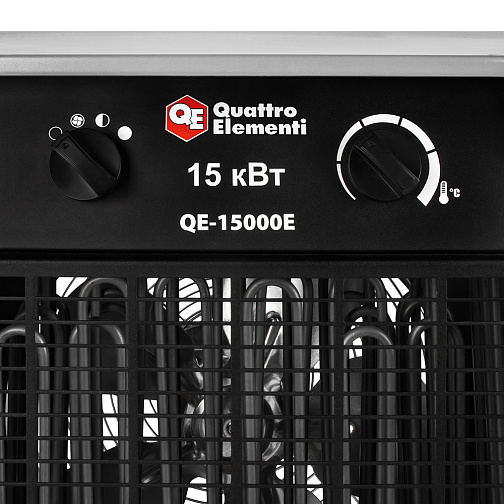 Пушка тепловая электрическая QUATTRO ELEMENTI QE-15000E (380В,7.5-15кВт,1400куб.м/час)/640-445 **: фото 5