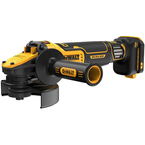 Машина углошлифовальная аккумуляторная DeWALT DCG416VSN (BL-Motor,18В/XR,125мм,без акк.из/у): фото 4