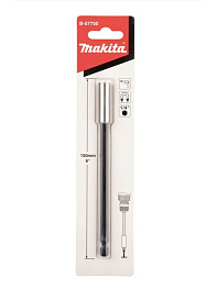 Держатель для бит магнитный удлиненный MAKITA (150мм,1/4")/B-57750 **