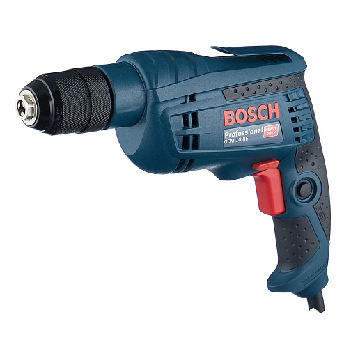 Дрель BOSCH GBM 10 RE (600Вт,бзп10мм)/0601473600: фото 1