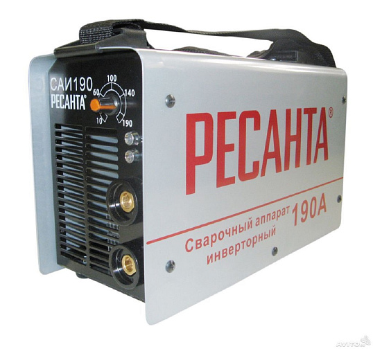 Инвертор РЕСАНТА САИ 190 /140-260В 10-190А 1,0-5,0мм/: фото 1