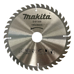 Диск пильный по дереву 190*30*1.6 мм 40Т MAKITA STANDARD/D-81359