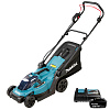 Газонокосилка аккумуляторная MAKITA DLM330RT (18В/5.0Ач/LXT+DC18RC,до450кв.м): миниатюра фото 1
