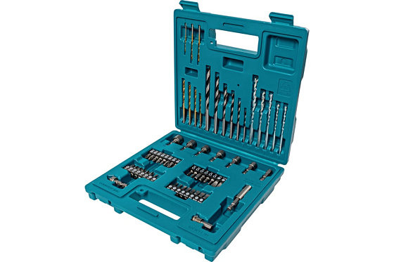 Набор инструмента MAKITA Basic (60предметов:сверла,биты,головки,кейс)/E-11829: фото 1