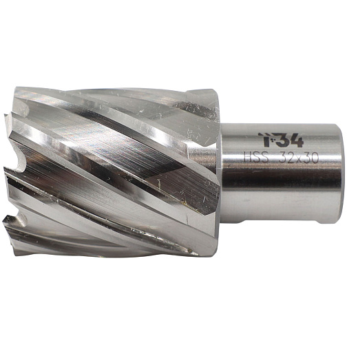 Сверло корончатое D 32х30 мм HSS хв.Weldon 3/4(19мм) HSS-Pro Т34: фото 1