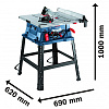 Станок распиловочный BOSCH GTS 254 (1800Вт,254х30мм,80/55мм)/0601B45000: миниатюра фото 2