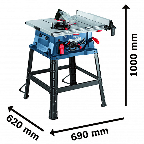 Станок распиловочный BOSCH GTS 254 (1800Вт,254х30мм,80/55мм)/0601B45000: фото 2