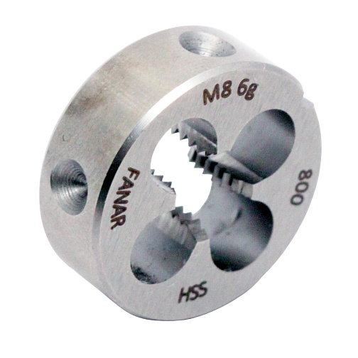 Плашка М 8х1,25 осн. 6g HSS 800 DIN-22568 F-R (N1-121001-0080): фото 2
