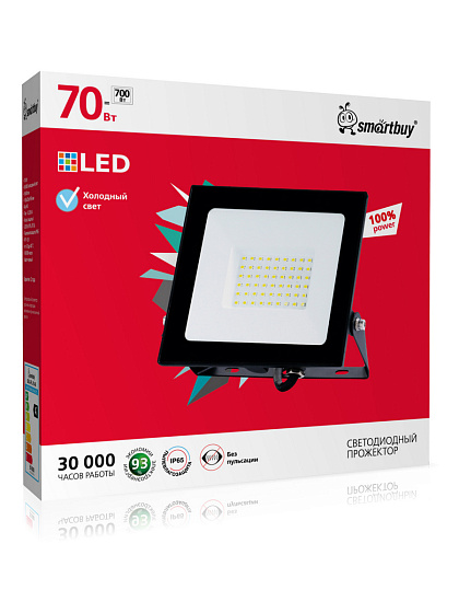 Прожектор светодиодный FL-70 220В Smartbuy: фото 1