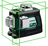 Нивелир лазерный KRAFTOOL LL 3D (GreenBeam,20/70м,±0.2мм,4хAA+USB)/34641: миниатюра фото 1