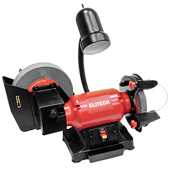 Точило ELITECH СТ 300MC (300Вт,круг150*20*32мм,круг200х20х40мм,2980/130об/мин,свет)