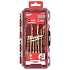 Набор сверл по металлу 3,0-10,0 мм 10 шт. MILWAUKEE RedHEX™ HSS-TiN GEN II/4932493865: миниатюра фото 1