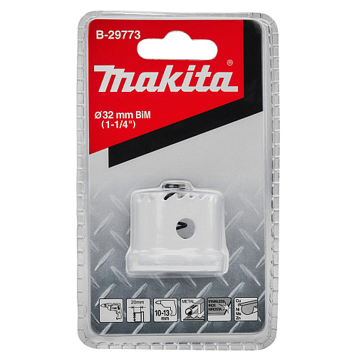 Коронка Bi-Metal HSS 32x20мм для листового металла MAKITA/B-29773: фото 2