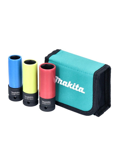 Набор головок ударных автомобильных MAKITA (1/2