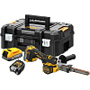 Напильник ленточный аккумуляторный DeWALT DCM200E2T (BL-Motor,18B/2*1.7Ач/XR,732Вт,13*457мм) **: миниатюра фото 1