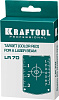 Мишень магнитная для лазерного нивелира (красная) KRAFTOOL/34725 **: миниатюра фото 5