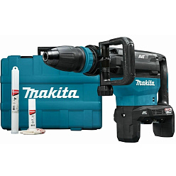 Молоток отбойный аккумуляторный MAKITA HM002GZ03 (BL-Motor,2х40В/XGT,SDS-Max,20.9Дж,кейс,без акк.и з/у)