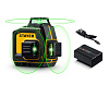 Нивелир лазерный STAYER SL-3D (GreenBeam,50м,±0.5мм/м,аккумулятор,USB-C)/34963: миниатюра фото 1
