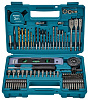 Набор инструмента MAKITA Basic (212предметов:сверла,биты,головки,инструменты,кейс)/E-06270: миниатюра фото 2