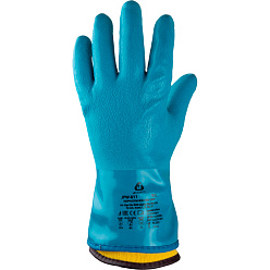 Перчатки химические утепленные, двойные зимние JETA SAFETY JPW-811 Winter Grip р-р XL