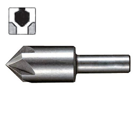 Зенковка 12 мм х 90 гр х 5 кромок (HCS,М6,хвостовик6мм,длина40мм) MAKITA/D-37409