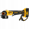 Машина углошлифовальная аккумуляторная DeWALT DCG406P2LRT (BL-Motor,18В,2*5.0Ач/XR,125мм,9000об/мин,кейс): миниатюра фото 2