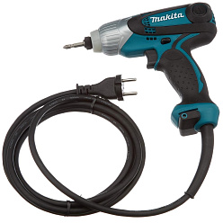 Шуруповерт ударный MAKITA TD0101F (230Вт,1/4",100Нм,М5-М14)