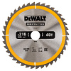 Диск пильный по дереву 216*30*2.6мм*40Т DeWALT Construction/DT1953: миниатюра фото 1