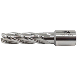 Сверло корончатое D 14х55 мм HSS хв.Weldon 3/4(19мм) HSS-Pro T34