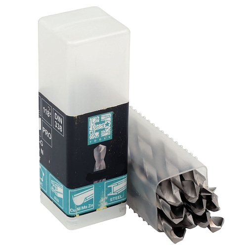 Сверло ц/х d 5,0 мм HSS DIN338 Pro H-TOOLS (214050HT): фото 2
