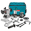 Фрезер MAKITA RT0702CX2 (710Вт,6/8мм,глубина35мм,3базы,сумка): миниатюра фото 2