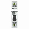 Автоматический выключатель 1п 10А (C) 4,5кА ВА 47-29 EKF Basic: миниатюра фото 2