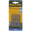 Пилки для лобзика KRAFTOOL Т118A 5шт. (50мм,HSS,нержавейка,металл1-3мм)/159551-1.2-S5 (Германия): миниатюра фото 2