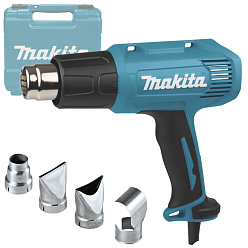 Термовоздуходувка MAKITA HG5030K (1600Вт,350/500градус,кейс+насадки)