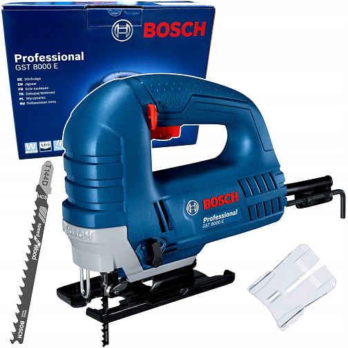 Лобзик BOSCH GST 8000 E (710Вт,80мм,500-3100об/мин,маятник)/060158H000 **: фото 2