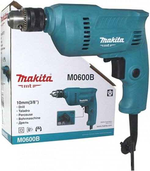 Дрель MAKITA M0600B (350Вт,10мм,реверс,0-3000об/мин) **: фото 1